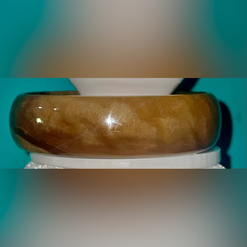 Solid Agate Bangle Bracelet - image 3